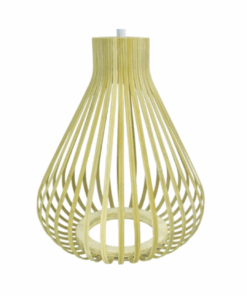 PENDENTE RUSTICO BAMBU NATURAL E27 - LPB005 - NITROLUX