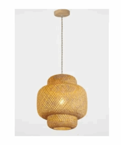 PENDENTE RUSTICO BAMBU E27 - LPB003 - NITROLUX