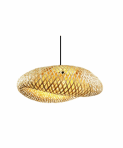 PENDENTE RUSTICO BAMBU NATURAL E27 - LPB004 - NITROLUX