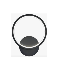 ARANDELA LED 12W 3 TONS - PRETA - SELENE - NITROLUX