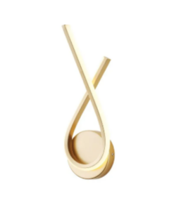 ARANDELA LED 15W 3000K - DOURADA - ALN201D - NITROLUX