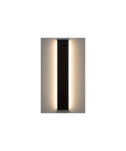 ARANDELA LED BIV - WEZAR - 20W 3000K - 60CM - PRETA - ASTRALED